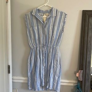 Blue SunDress NWT Sleeveless